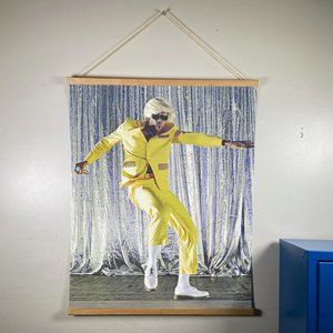 Tyler The Creator Canvas Wooden Gold Wall Hanger